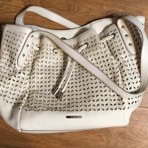 Chaps Off White Purse
